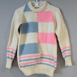 VINTAGE Colorful Striped Women's Sweater